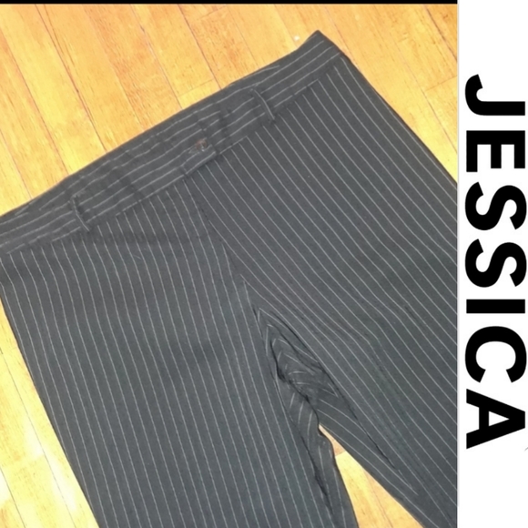 Size 20 plus Jessica pinstriped dress pants - Picture 1 of 16